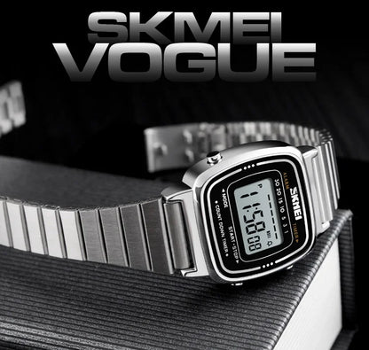 SKMEI 1901 Luxury Waterproof Digital Women's Watch - Smarsty