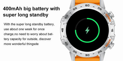 LIGE 1.39 Inch Bluetooth Smart Watch for Men - Smarsty