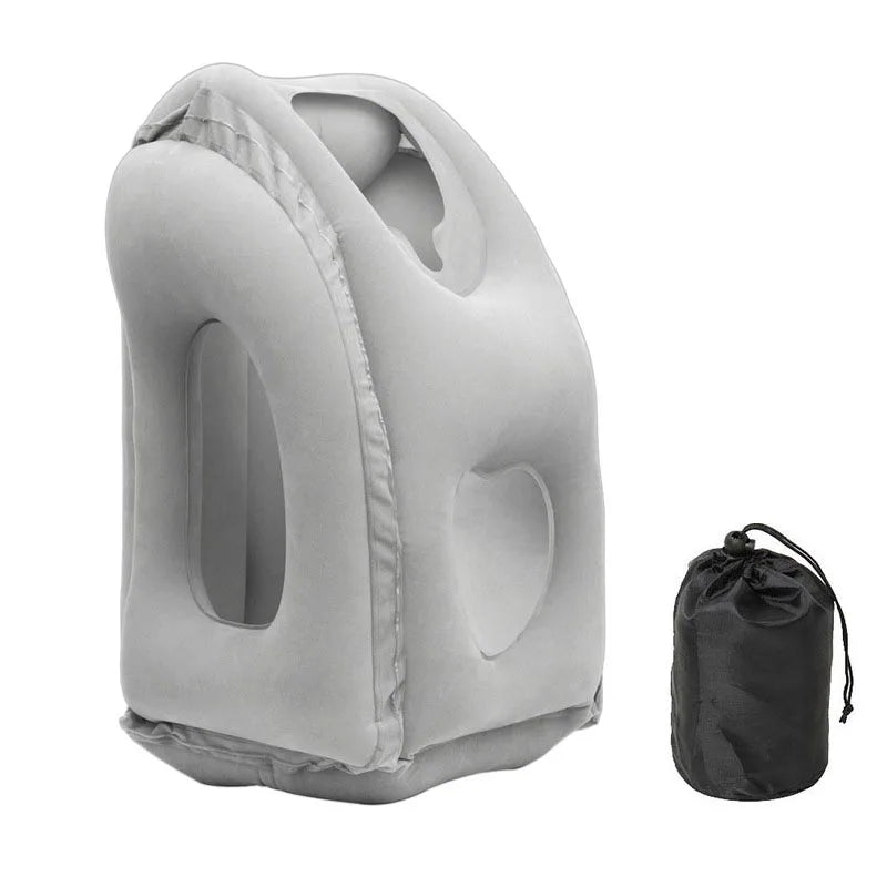 Portable Inflatable Travel Pillow for Ultimate Neck Support - Smarsty