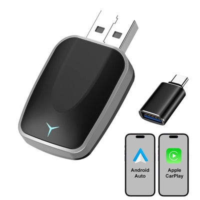 NEW Wireless CarPlay Android Auto Wireless Adapter Smart Mini Box Plug and play Connect Universal for Nissan Wireless Adapter - Smarsty
