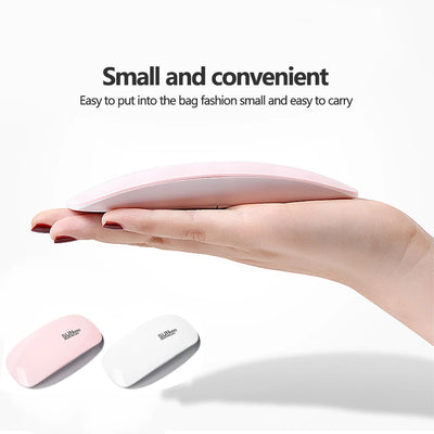 Foldable 6W UV LED Nail Lamp for Quick Drying - Smarsty