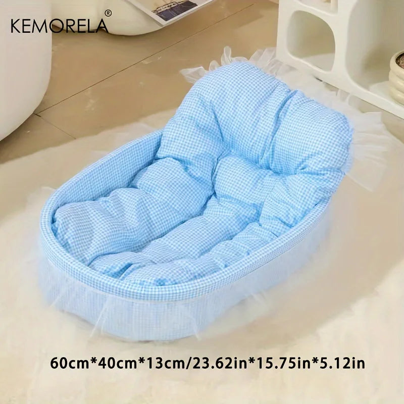 KEMORELA Washable Cat Sofa Bed with Removable Cover - Smarsty