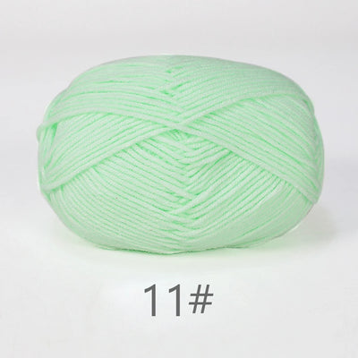 Soft Milk Cotton Yarn for Hand Knitting Projects - Smarsty