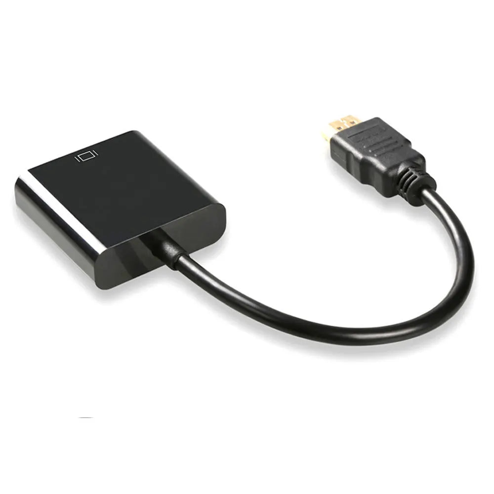 HD 1080P HDMI to VGA Cable Adapter for Clear Video - Smarsty