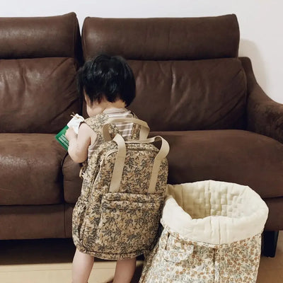 Cotton Kids Backpack For School Unisex Lightweight Comfort - Smarsty