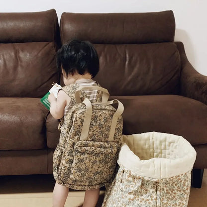 Cotton Kids Backpack For School Unisex Lightweight Comfort - Smarsty