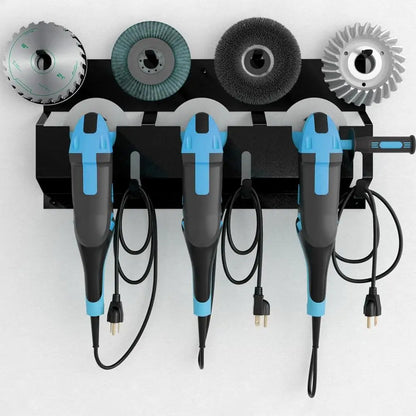 Wall Mount Angle Grinder Holder Angle Grinder Stand Angle Grinder Disc Grinder Cable Storage Rack For Cutting Polishing Machines by Smarsty