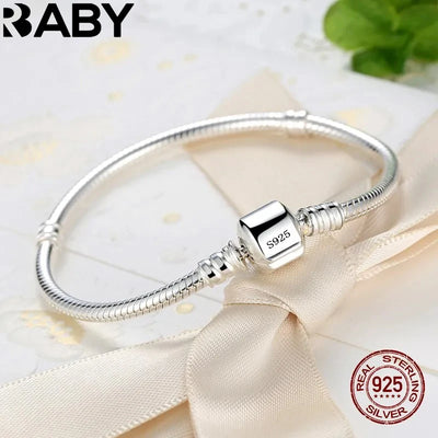 Handmade 925 Sterling Silver Charm Bracelet for Women - Smarsty