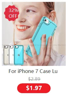 Smarsty Shockproof Soft TPU iPhone 8 Case Liquid Silicone Back -