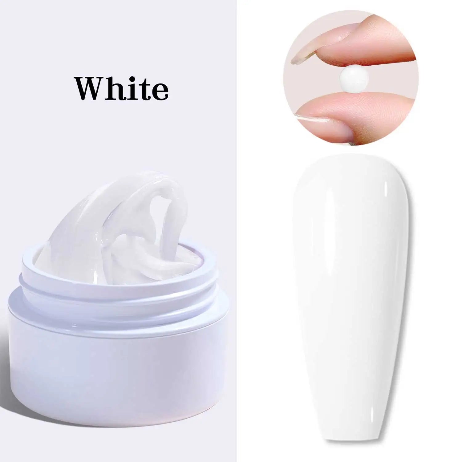 Clear Non-Stick Gel Nail Polish for Easy Sculpting - Smarsty