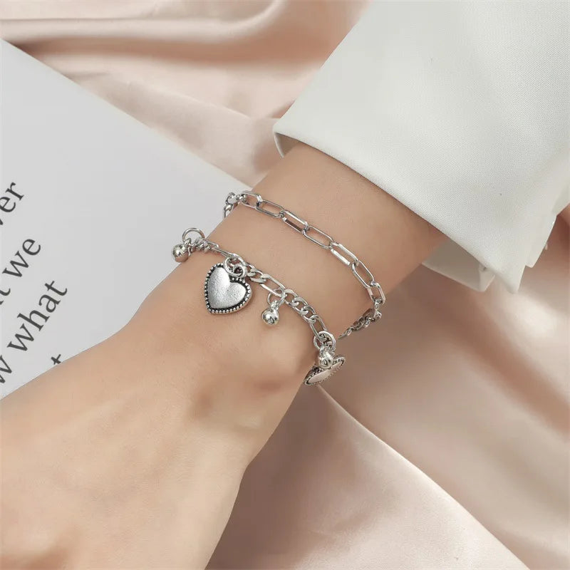 Women's Multi Layered Steel Ball Love Bracelet - Smarsty