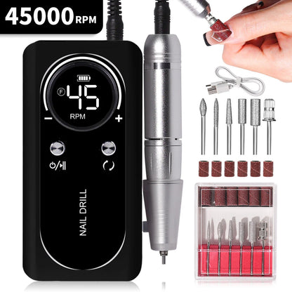 Professional Electric Nail Drill With Low Noise Operation - Smarsty