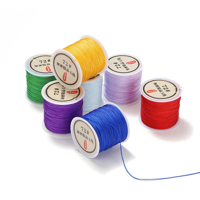 50M Nylon Thread Cord For Jewelry Making Durable Smooth - Smarsty