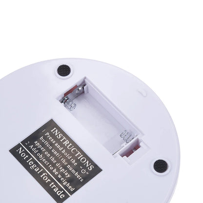 Portable Digital Food Scale with LED Display 5kg Capacity - Smarsty