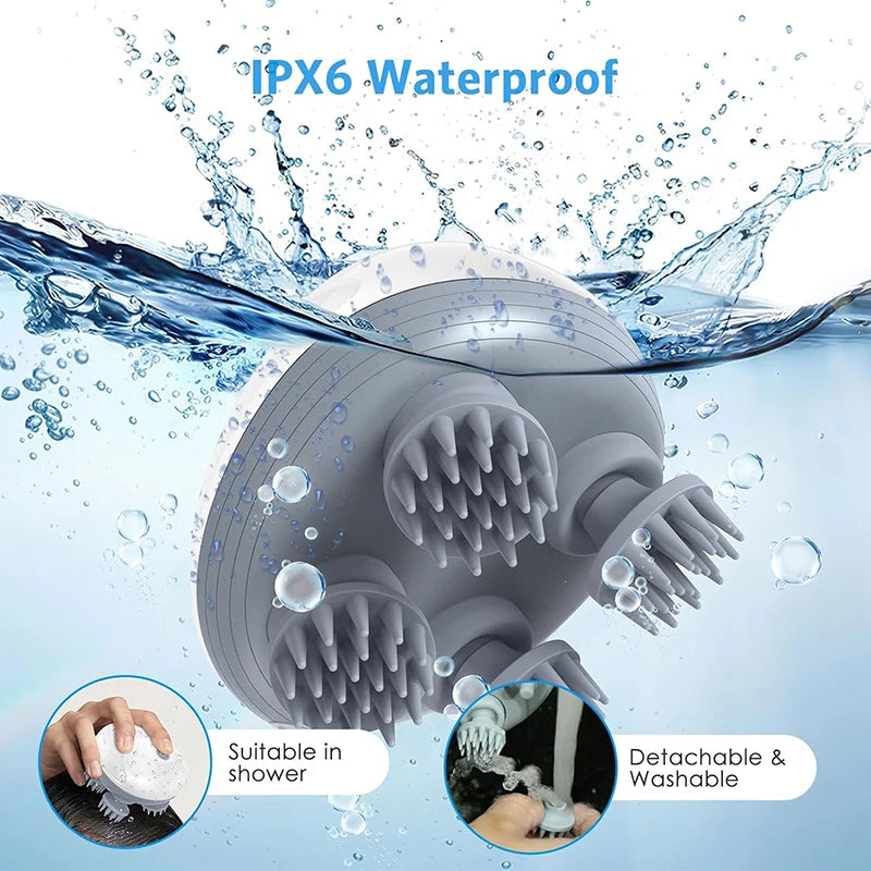 Electric Scalp Massager for Deep Tissue Relaxation - Smarsty