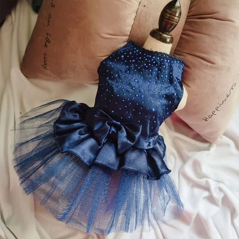 Summer Princess Dog Dress for Small Dogs - Smarsty