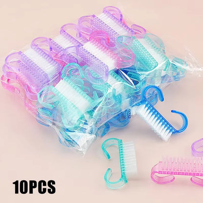 Pink Acrylic Nail Brushes Set for Easy Dust Removal - Smarsty