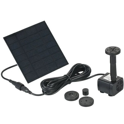 Solar Fountain Pump Kit With Versatile Individual Panels - Smarsty