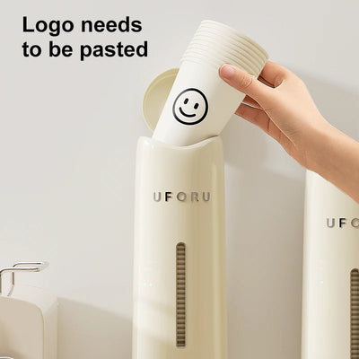Home Perforation-Free Water Dispenser Cup Extractor,Living Room Kitchen Wall-mounted Bracket by Smarsty