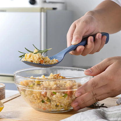 Food Grade Silicone Rice Spoon, Household Non-stick Pot, High Temperature Resistant Kitchen Spoon, Kitchen Tools, 1 tbsp