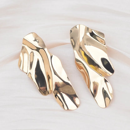 Statement Long Dangle Earrings for Women Big Twisted Style - Smarsty
