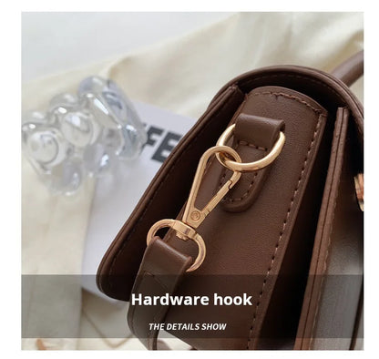 Durable PU Leather Shoulder Bag for Women Crossbody Satchel - Smarsty
