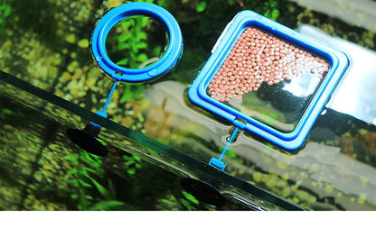 Portable Aquarium Fish Feeding Ring with Suction Cups - Smarsty