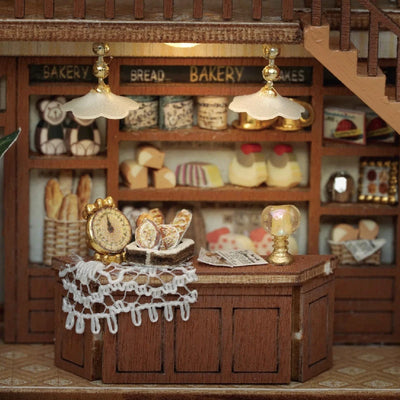 Wooden Miniature Doll House 3D Puzzle Assembly Building Model Kit Small Room Toys Home With Furniture Lighting Wooden Craft Gift by Smarsty