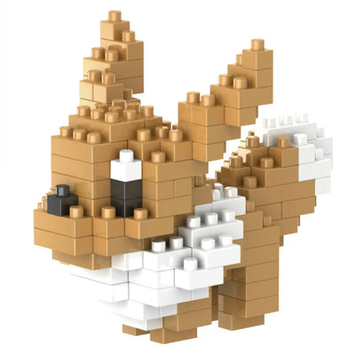 DIY Pokemon Blocks Small Cartoon Mini Building Block Pikachu Charizard Eevee Mewtwo Anime Assemble Action Model Dolls Toys by Smarsty