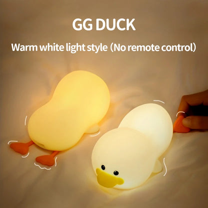 Soft Light Doudou Duck Night Light for Kids - Smarsty