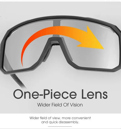 Cycling Glasses Photochromic Sunglasses Men Women Mountain Bike Road Eyewear New Bicycle Riding Outdoor Sports Hiking Goggles - Smarsty