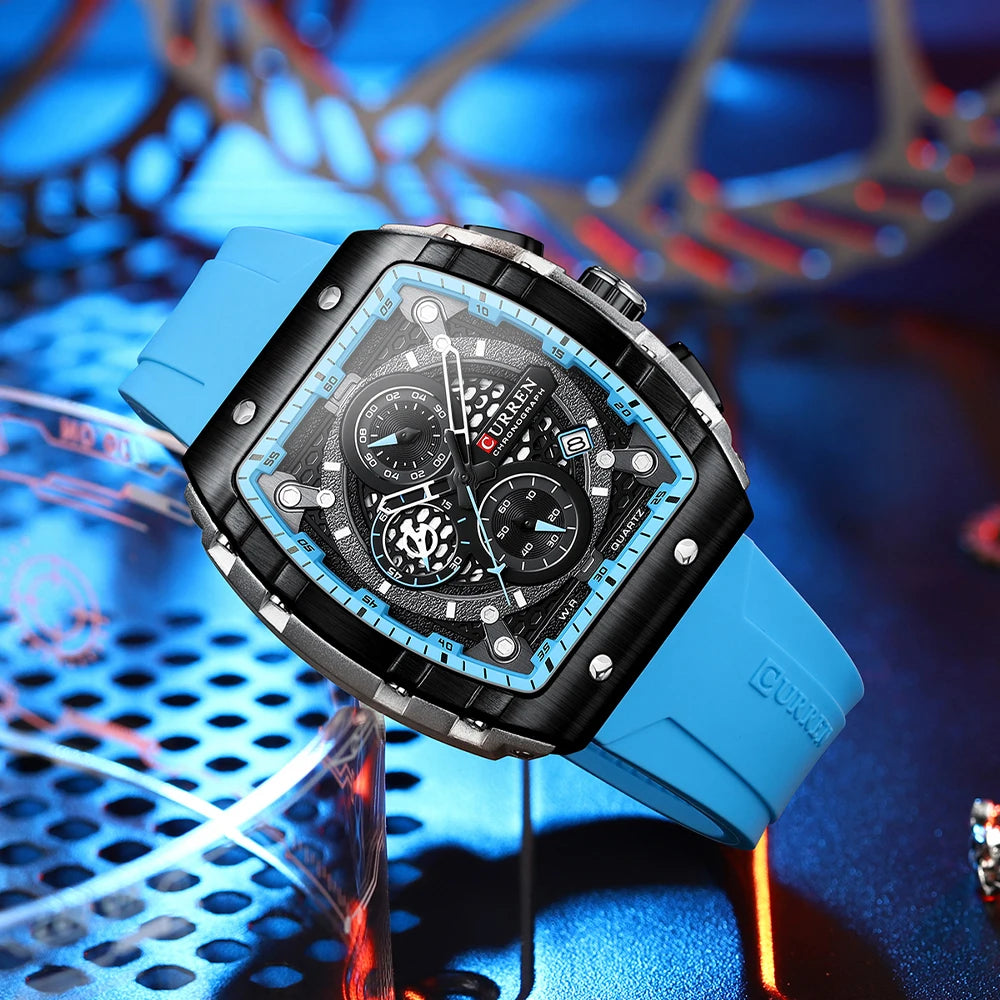 Luxury Waterproof Men's Quartz Chronograph Watch - Smarsty