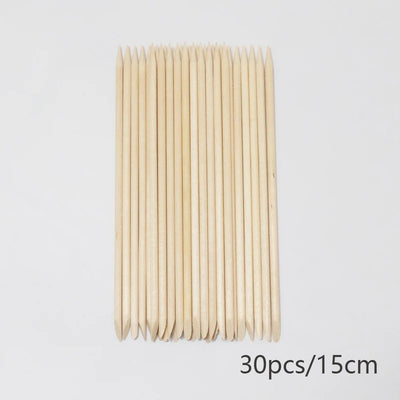 Lurayee Wooden Nail Cuticle Pusher for Perfect Manicures - Smarsty
