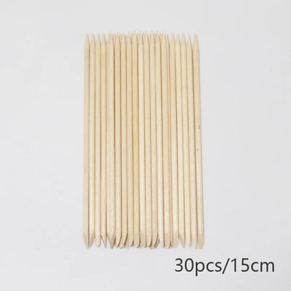 Lurayee Wooden Nail Cuticle Pusher for Perfect Manicures - Smarsty
