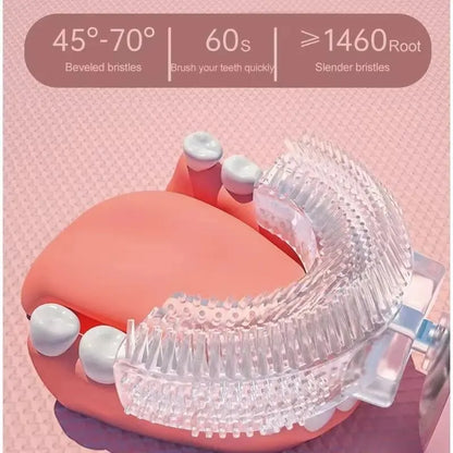 Children's Smart Electric Toothbrush with 360 Degree Cleaning - Smarsty