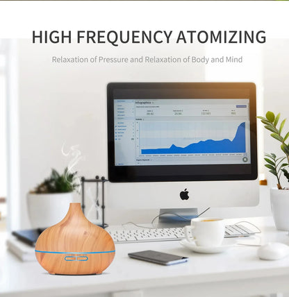 Aromatherapy Essential Oil Diffuser With Remote Control - Smarsty