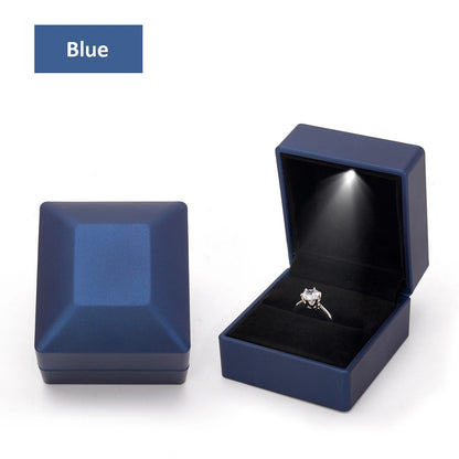 Luxury LED Jewelry Ring Box for Engagement and Wedding - Smarsty