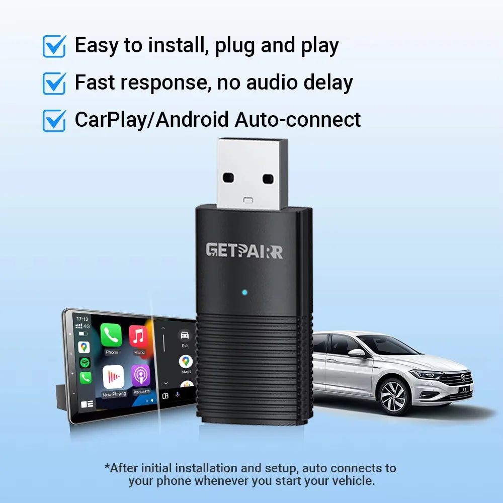 Wireless CarPlay Dongle Plug And Play For Android Auto - Smarsty