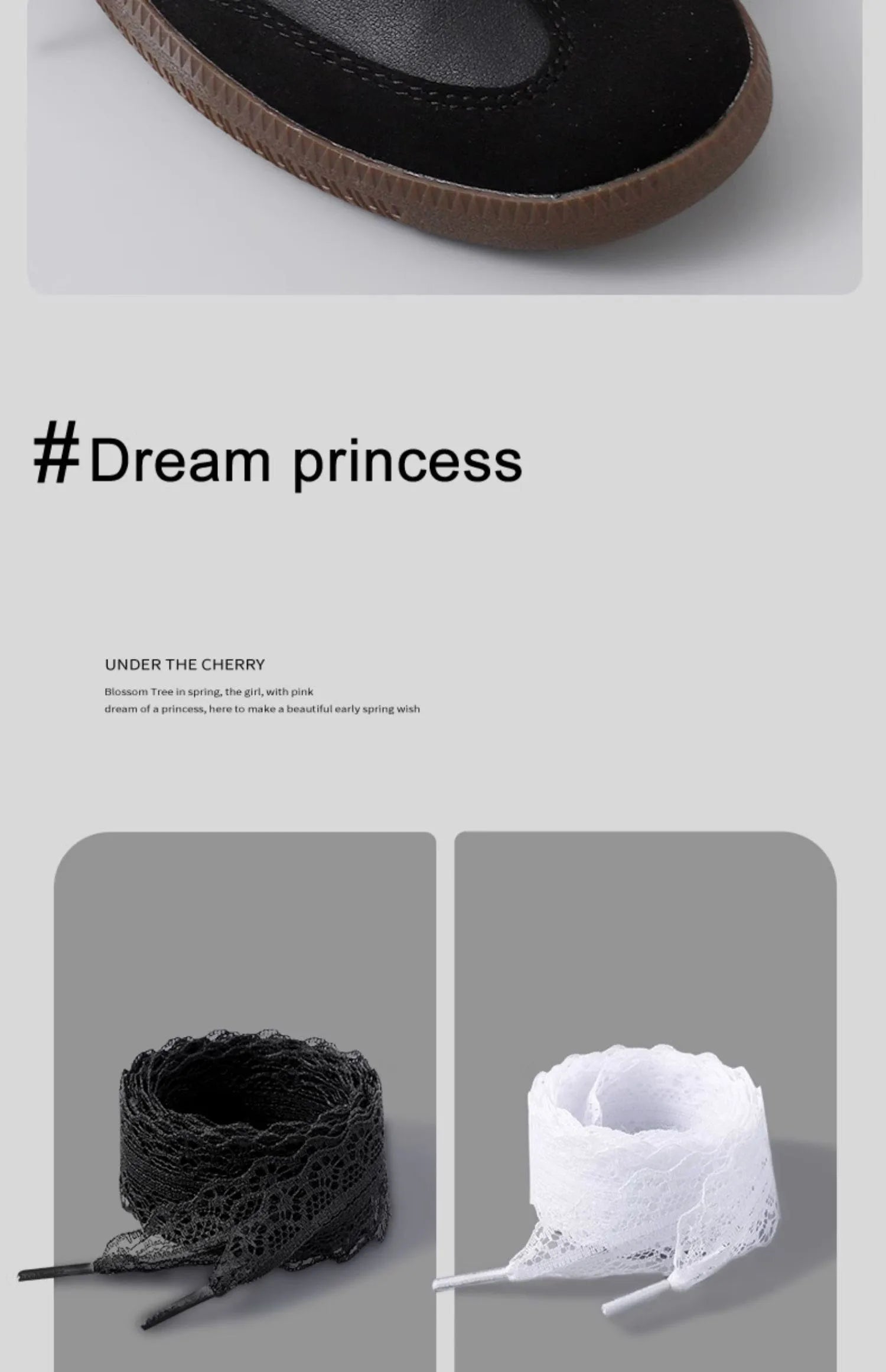Fancy Lace Shoelaces for Women Casual Shoes 2.9CM Width Flat Shoelace for Sneakers Black White Shoe Laces Accessorices