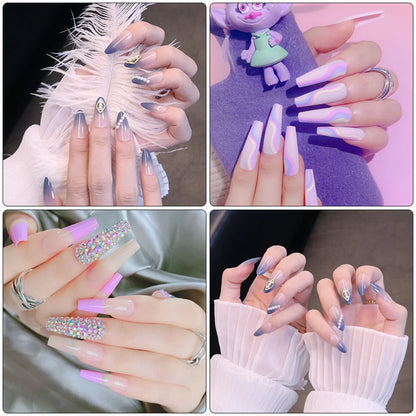 Professional Gel Nail Polish Kit with UV LED Dryer - Smarsty