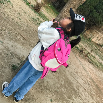 Dinosaur Kids Backpack Waterproof Oxford School Bag - Smarsty