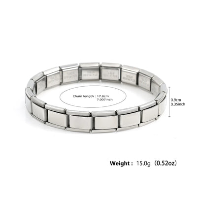 Stainless Steel Italian Chain Link Bracelet DIY Kit - Smarsty