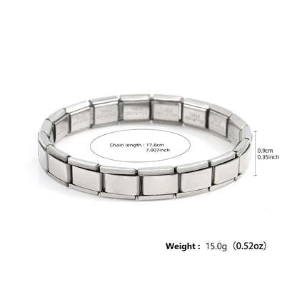 Stainless Steel Italian Chain Link Bracelet DIY Kit - Smarsty