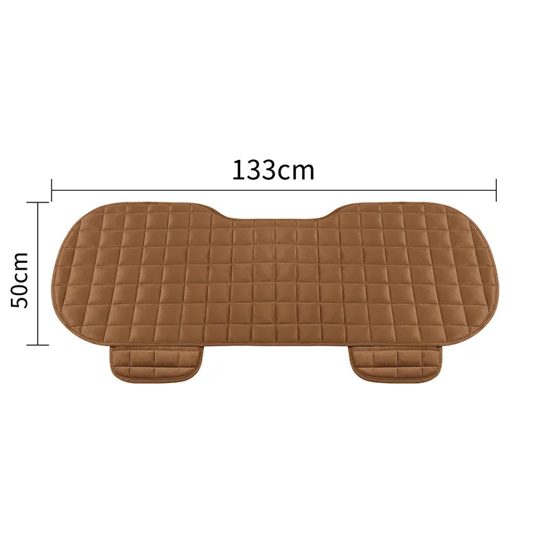 Car Seat Cover Keep Warm Non Slip Flocking Universal Fit - Smarsty