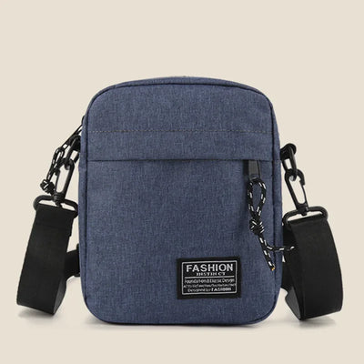 Compact Square Crossbody Bag With Oxford Cloth Durability - Smarsty
