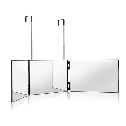 360 Degree LED Trifold Haircut Mirror for Easy Styling - Smarsty