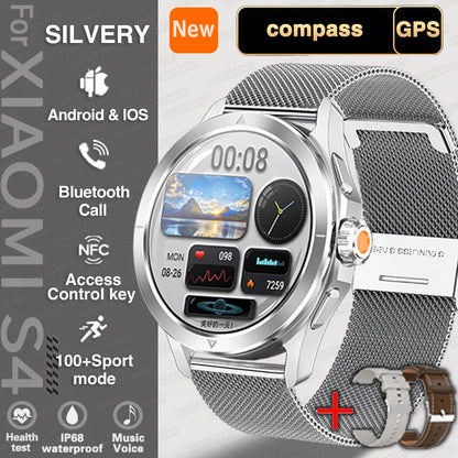 Xiaomi S4 Ultra Smart Watch with AMOLED Screen and GPS - Smarsty