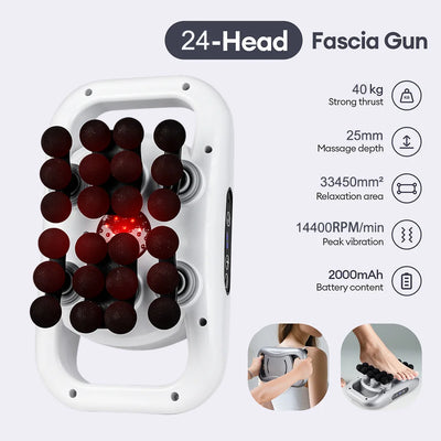 High-Frequency Vibration Body Massage Gun for Muscle Relief - Smarsty