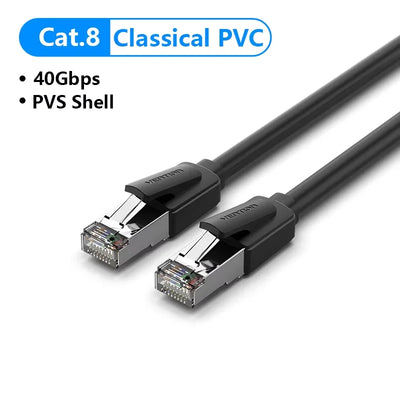 Vention Cat8 Ethernet Cable 40Gbps High Speed Connection - Smarsty