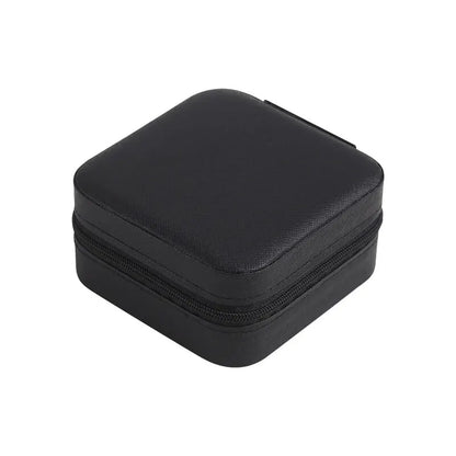 Leather Jewelry Case Travel Organizer with Compartments - Smarsty